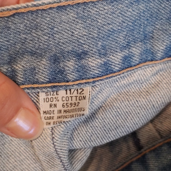 Vintage Midi Jean Skirt - Picture 6 of 7